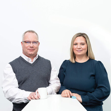 Photo of Felix and Christine